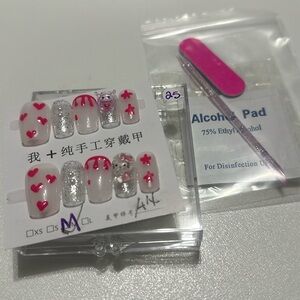 Brand New Hand Made Press on Nails # 25